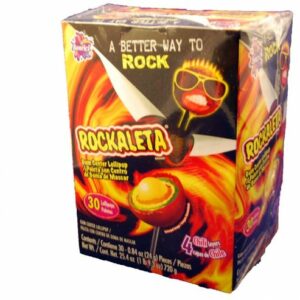 Sonric's Paleta Rockaleta Display 30 piece