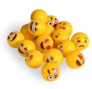 EMOJI GUMBALLS 2LBS