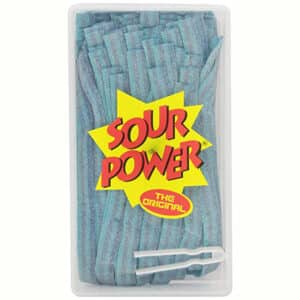 SOUR POWER BERRY BLUE CANDY BELTS