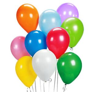 12" Balloons 36 Pack