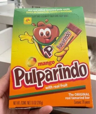 Pulparindo Mango 20Pc by De La Rosa — Mexican Candy
