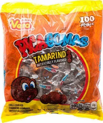 Vero Pica Goma Tamarindo 100Pcs — Mexican Candy