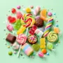 Assortment of new candy and sweet treats at Candy4Less