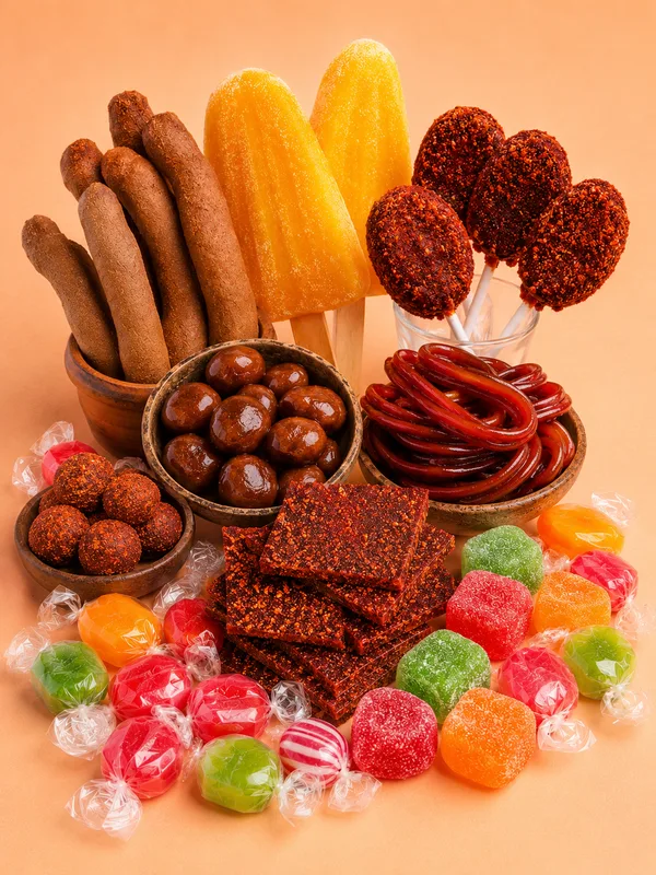 Mexican candy assortment