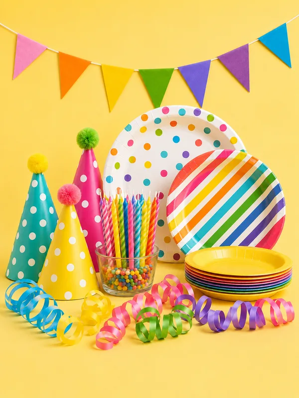 Party supplies and decorations