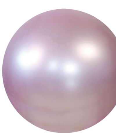 "36 CHROME BALLOONS 2PCS LAVENDER