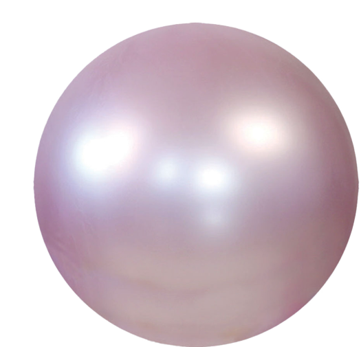 "36 CHROME BALLOONS 2PCS LAVENDER
