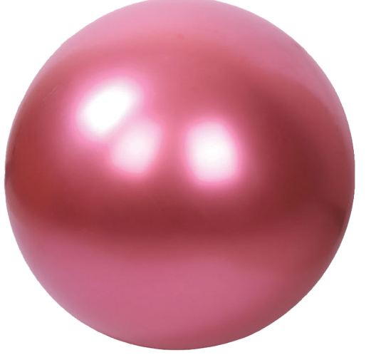"36 CHROME BALLOONS 2PCS PINK