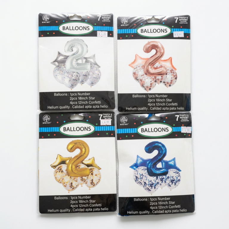 #2 FOIL BALLOON 7 PCS