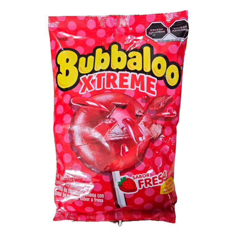 ADAMS BUBBALOO EXTREMA FRESA PALETA 20CT